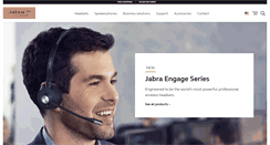 Desktop Screenshot of jabra.com